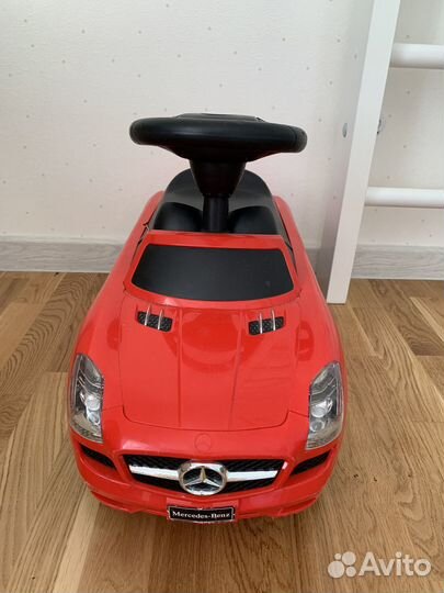 Машинка каталка толокар mercedes