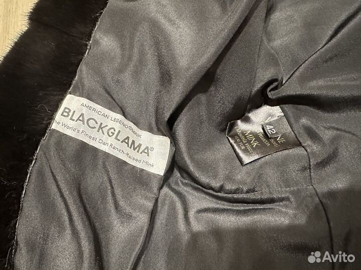 Шуба норковая blackglama 42