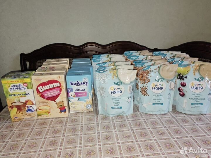 Детские каши молочные