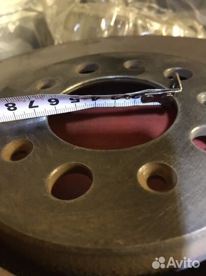 Диски тормозные передние VW (Golf, Bora, Skoda)