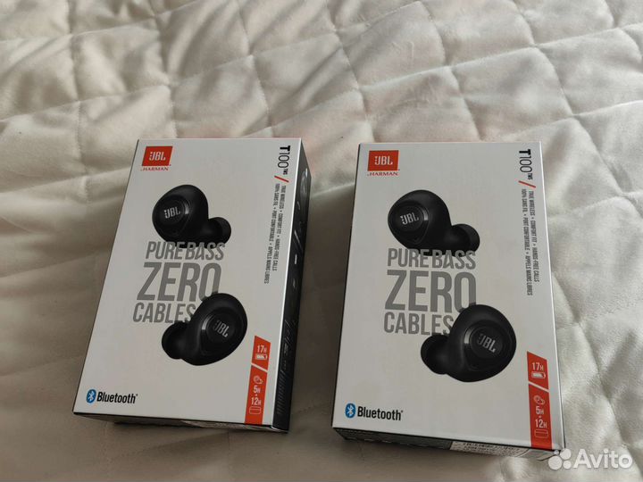 Беспроводные наушники jbl т100 правый