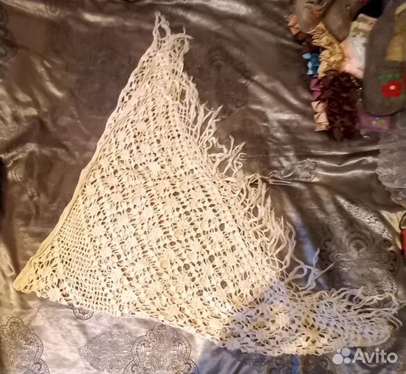 Платок шаль шерсть