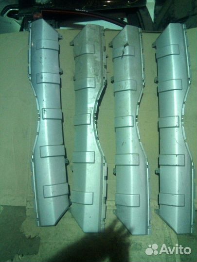 Накладка заднего бампера Mitsubishi Pajero 2006-20