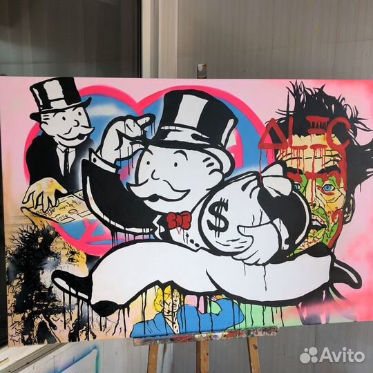 Большие напольные интерьерные картины купить