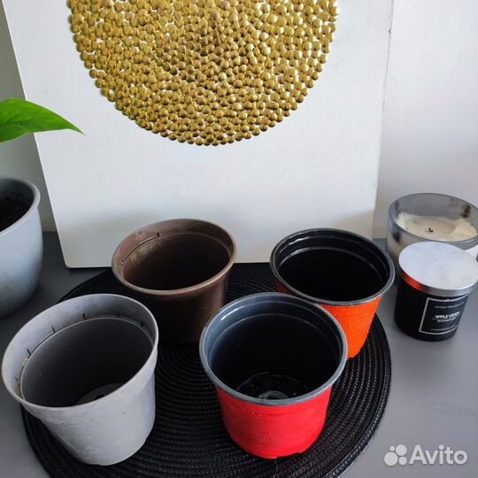 Горшки, кашпо, для рассады, шпалера, корзина