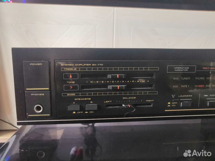 Pioneer SA770 стерео усилитель, 220в