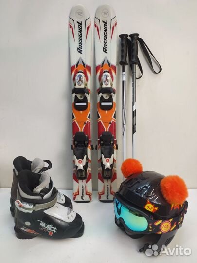 Горные лыжи Rossignol 80 см + крепления