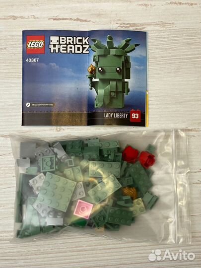 Lego brick headz 40367 Статуя Свободы