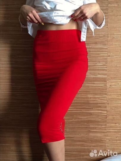 Красная юбка