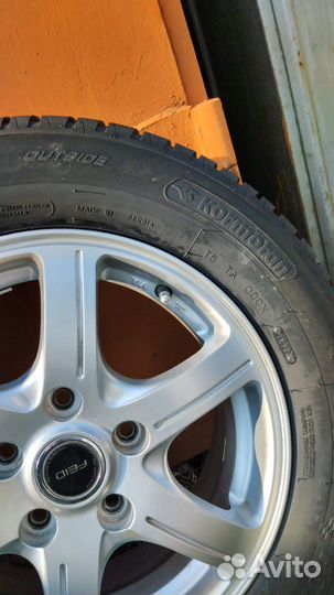 Шины 195 65 15 летние kormoran и диски 5 х 114,3