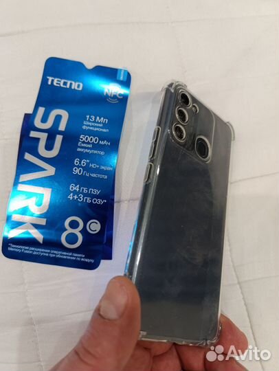 Tecno Spark 8C, 3/64 ГБ