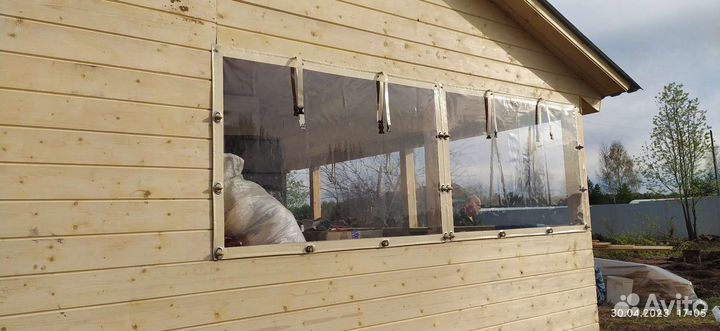 Мягкие окна для террас и беседок