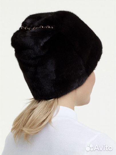 Шапка норковая новая