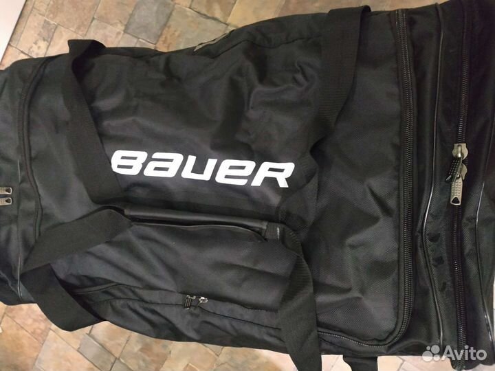 Баул хоккейный сумка 38 черный bauer