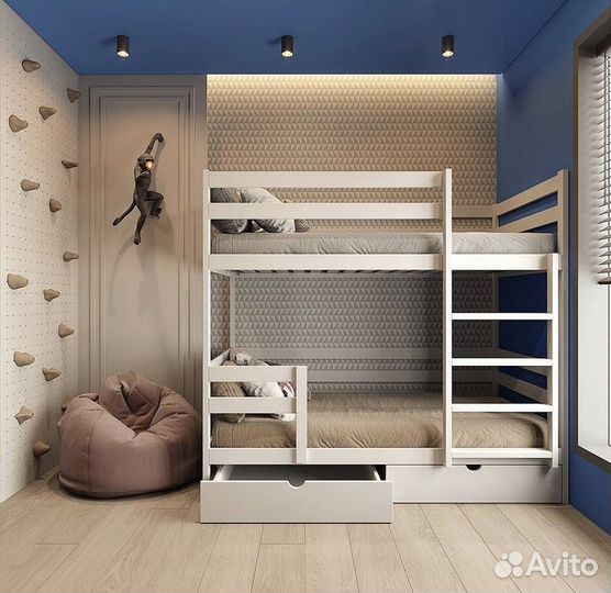 Двухъярусная кровать Новая