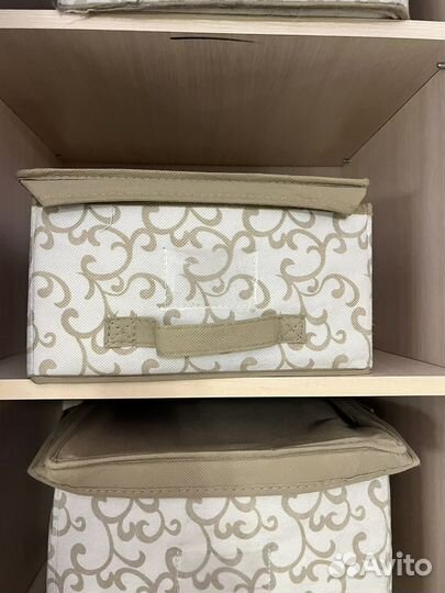 Коробки для хранения одежды