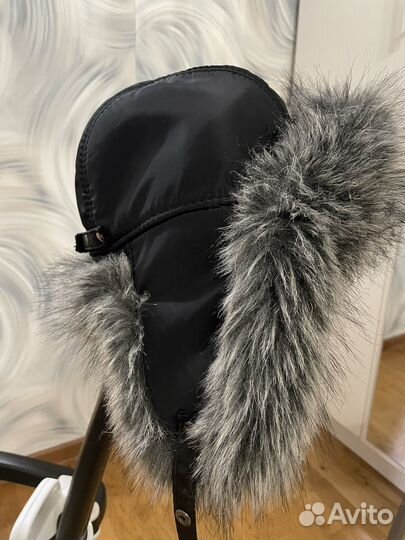 Шапка ушанка мужская