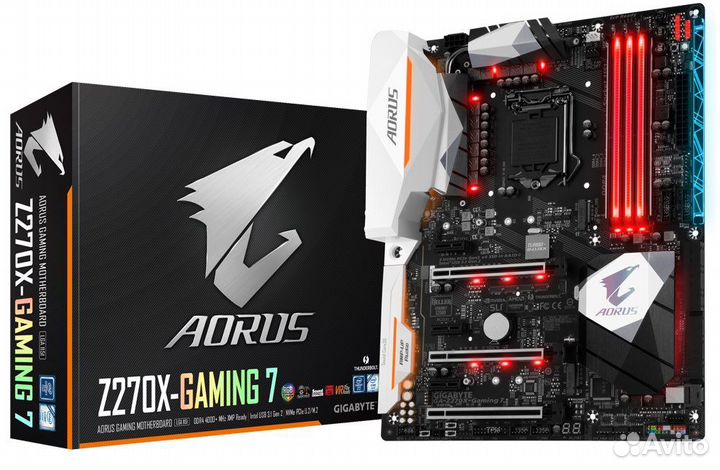 Комплект i7 7700k + Aorus Z270x Gaming 7