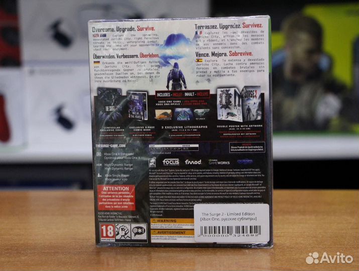 The Surge 2 - Limited Edition Xbox One, русские су