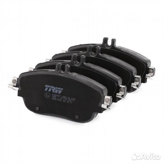 Колодки тормозные дисковые передние-358827