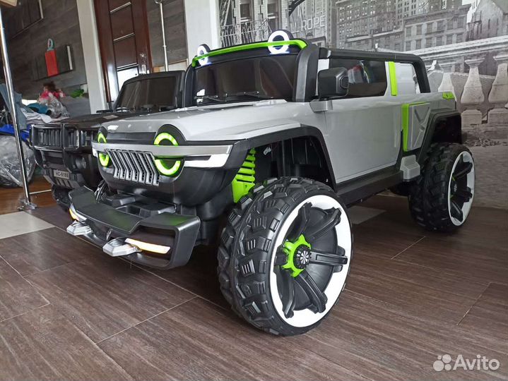 Электромобиль огромный пикап до 80 кг,3 - 10 лет