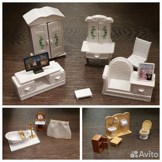 Мебель для кукол Sylvanian Families, Сильвания Фэм