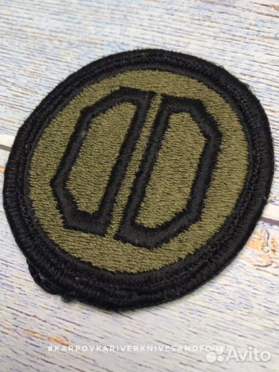 Нашивка US Army 31st Infantry Division, США
