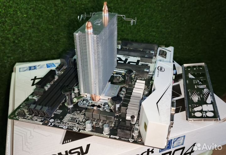 MB asrock h270 pro4 + core i5-7400