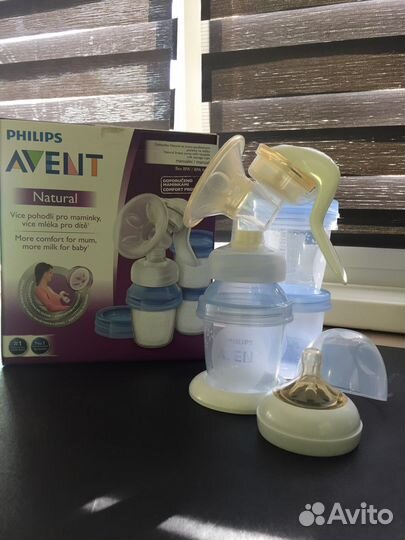 Молокоотсос avent ручной