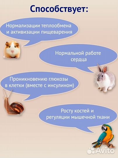 Мел кормовой/кальций для животных. Новый