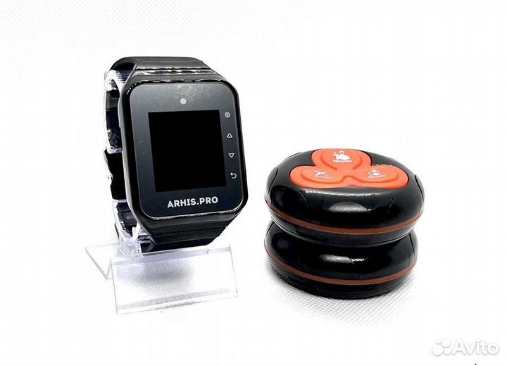 Кнопка вызова официанта с часами для кафе, баров