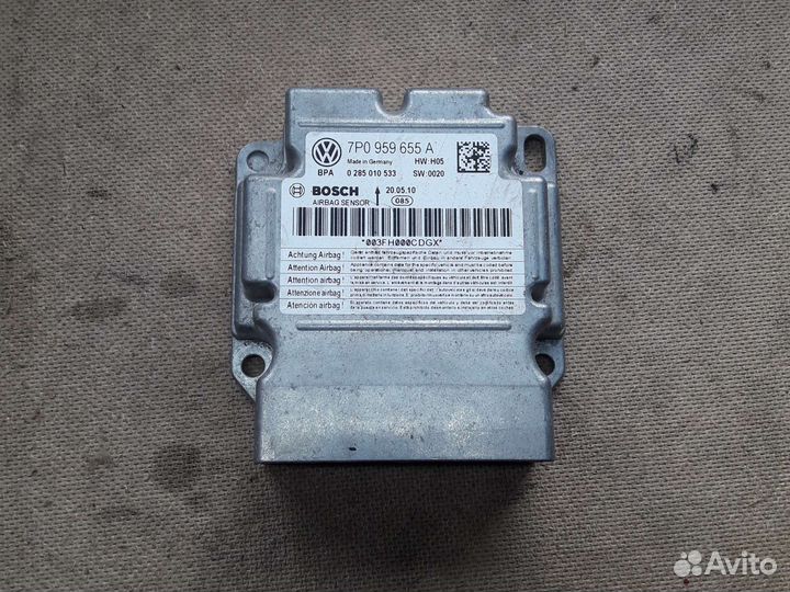 Блок airbag Porsche cayenne 958