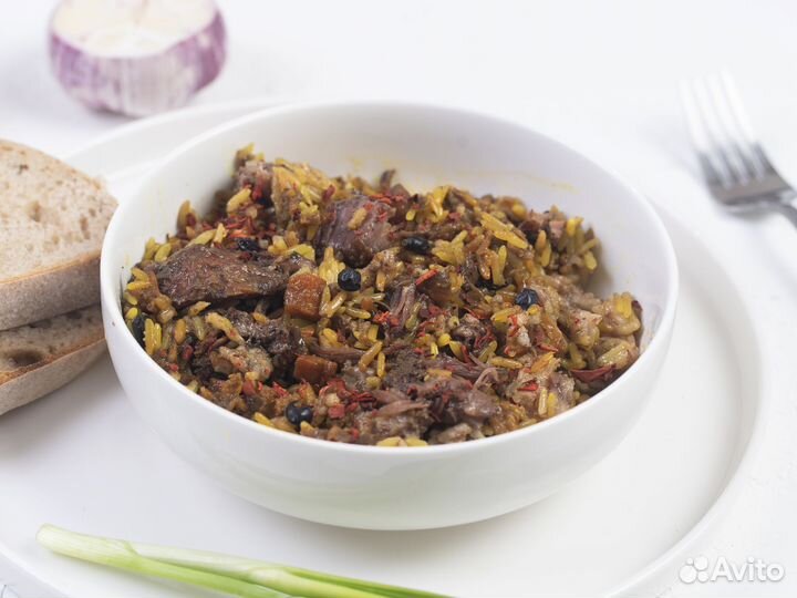 Плов в реторт пакете(готовый обед)