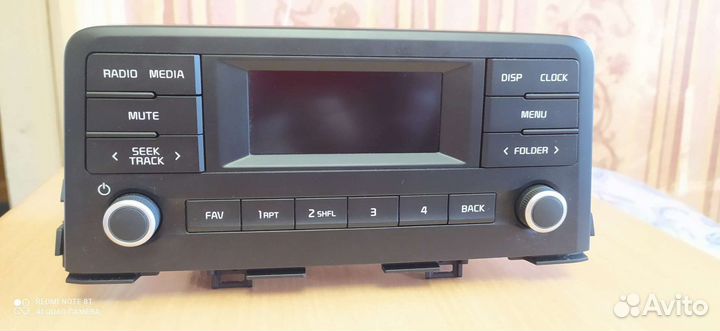 Магнитола штатная Kia Picanto