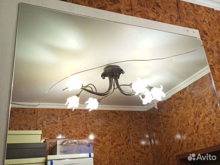 Двери купе зеркальные бу