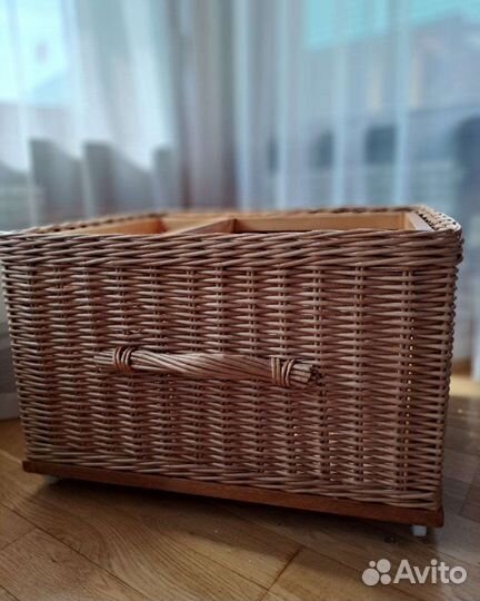 Корзина плетеная для хранения
