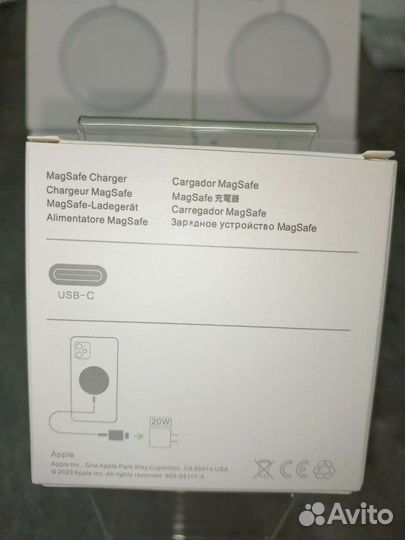 Беспроводная зарядка magsafe+блок