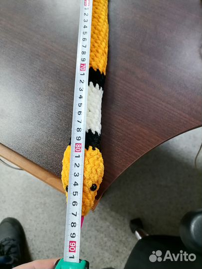 Змея Аспидус ручная работа, символ 2025 года