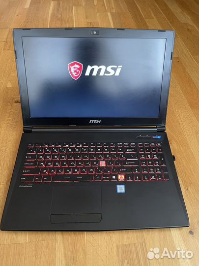Игровой ноутбук MSI Intel Core i7-7700HQ