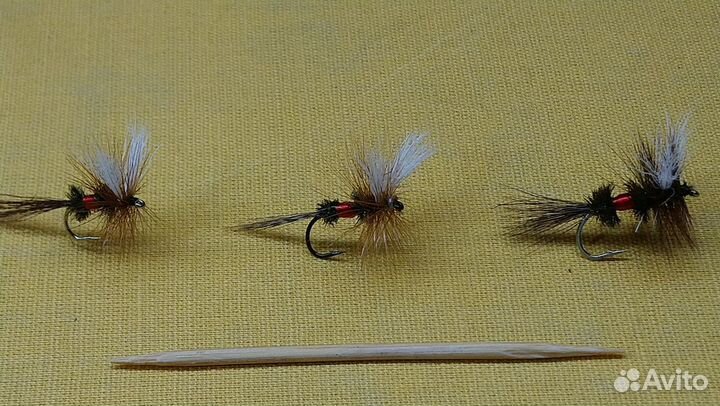 Мушки для нахлыста сухие (dry fly)