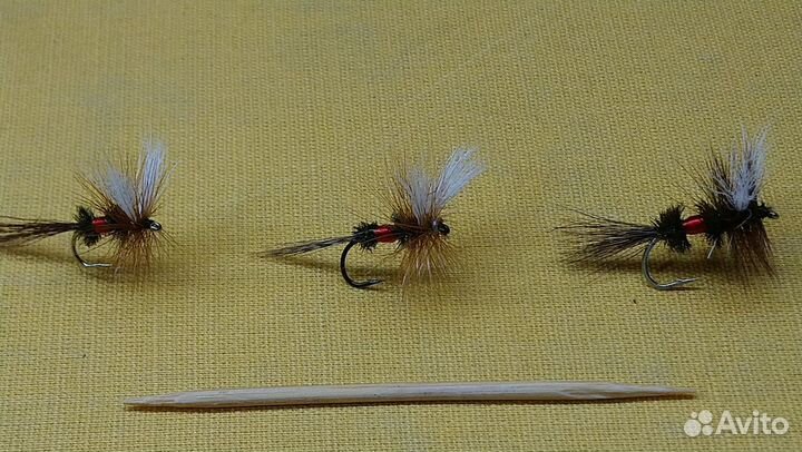 Мушки для нахлыста сухие (dry fly)