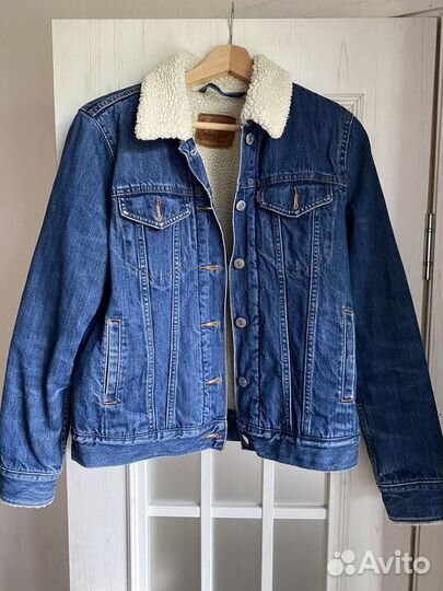 Куртка джинсовая Levis sherpa