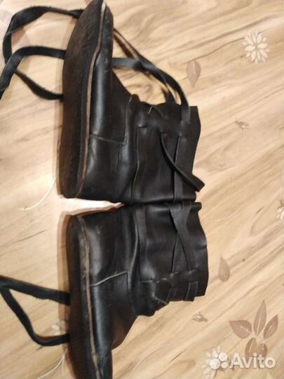 Сапоги мужские кожаные 42 размер