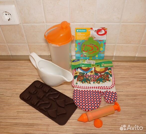 Прихватка шейкер шприц кондитерский форма силиконо