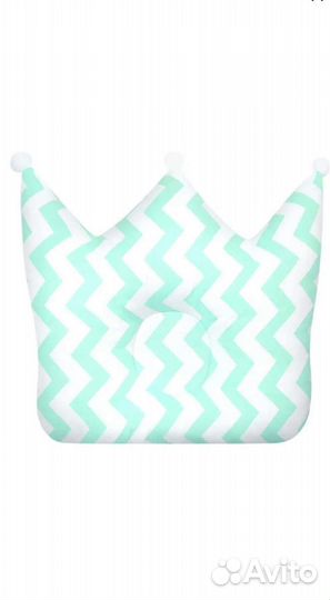 Детская анатомическая подушка бортик и валик