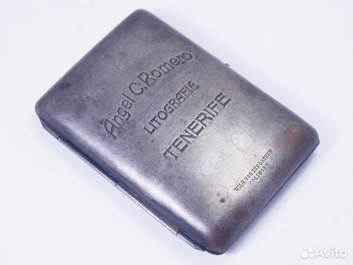 Портсигар «Angel C. Romero». Solingen. Испания