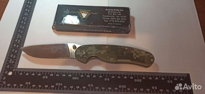 Нож ontario rat 1