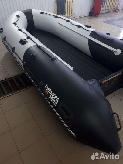 Лодка пвх Ривьера 3600 нднд (гидролыжа)