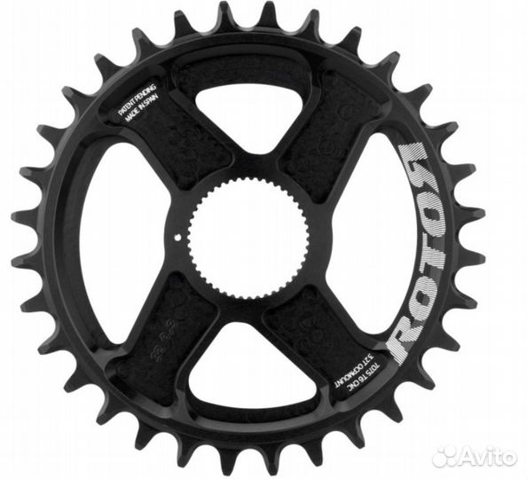 Звезда передняя Rotor Chainring MTB DM, 34T