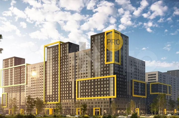 2-к. квартира, 55,2 м², 9/24 эт.